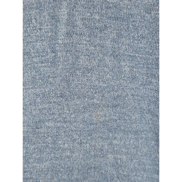 M&S Sweater Mens Large Blue Cashmilon V Neck Pullover Long Sleeve Stains Pilling - Picture 2 of 8